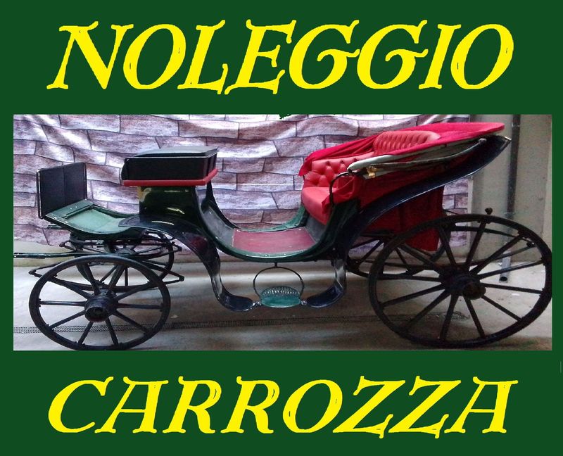 Carrozza in NOLEGGIO