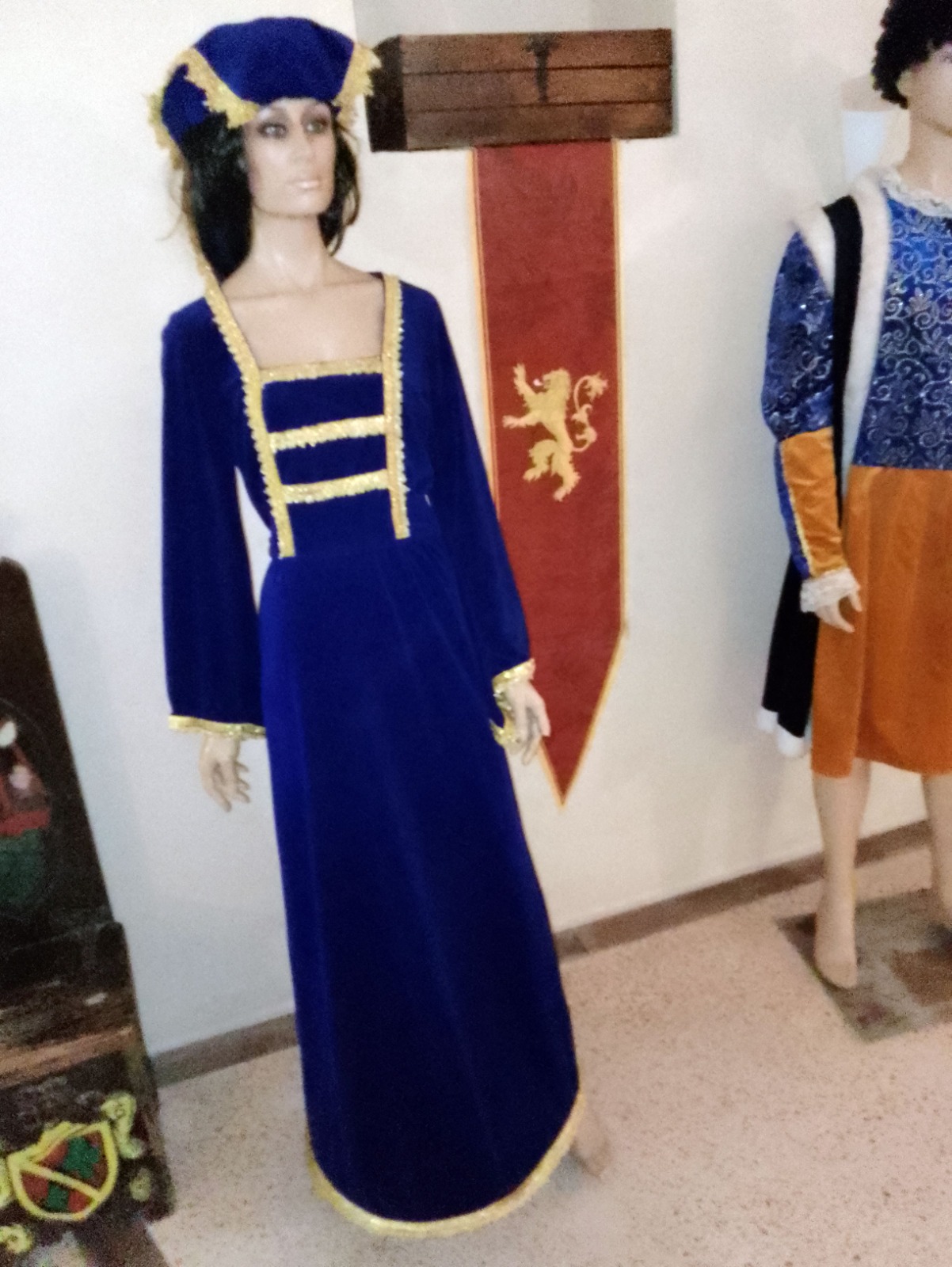 Manichino Donna Nobile Blu